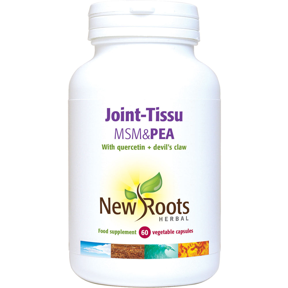 Joint -Tissu  MSM & PEA - 60 Capsules - New Roots Herbal
