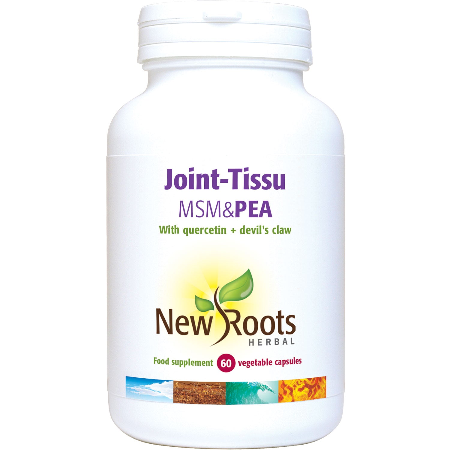 Joint -Tissu  MSM & PEA - 60 Capsules - New Roots Herbal
