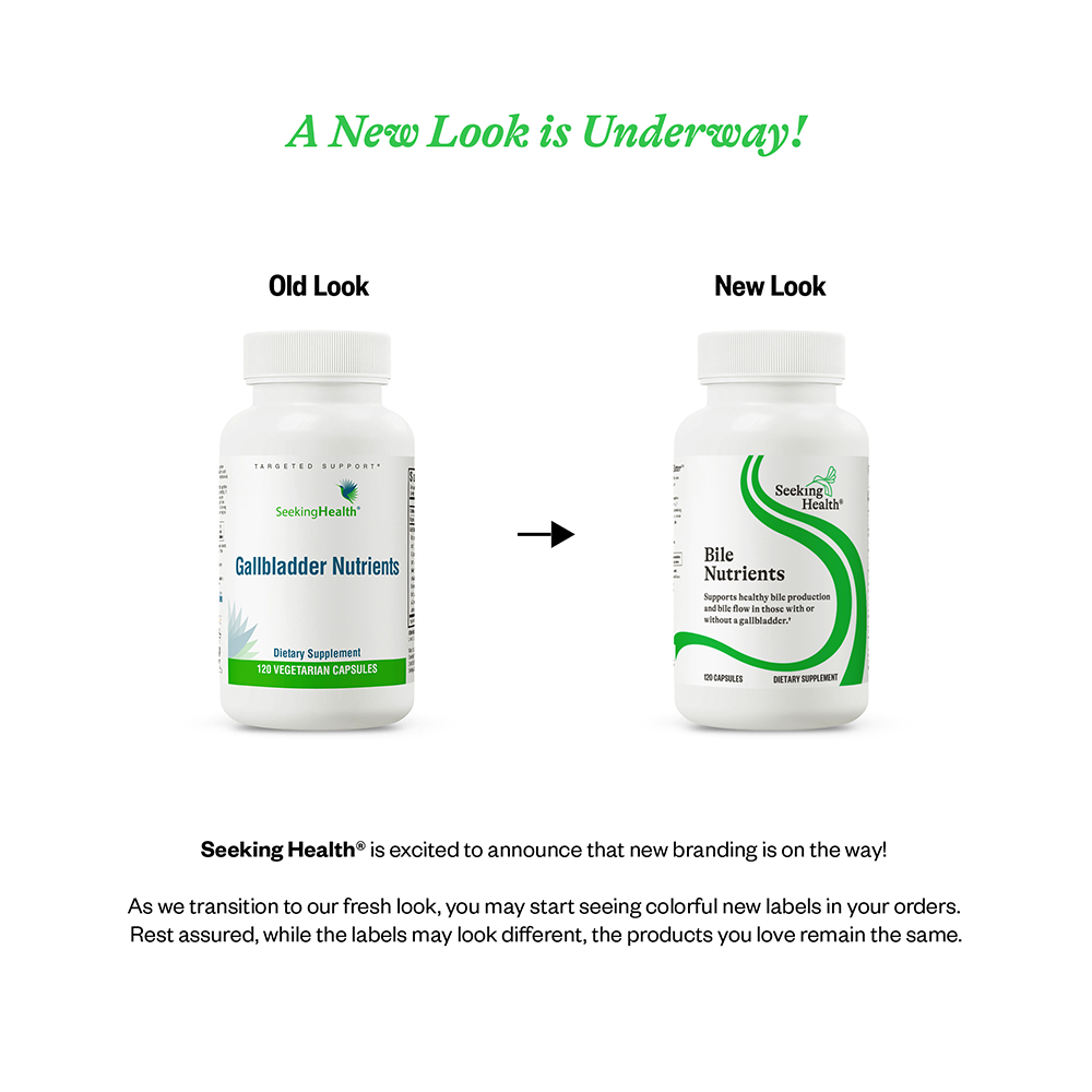 Bile Nutrients 120 Capsules - Seeking Health Ireland 