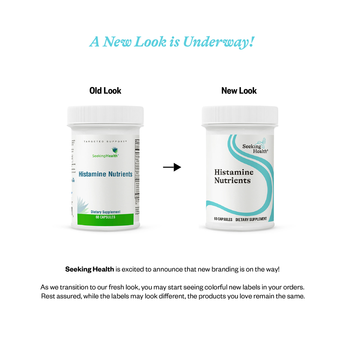 Histamine Nutrients | 60 Capsules | Seeking Health