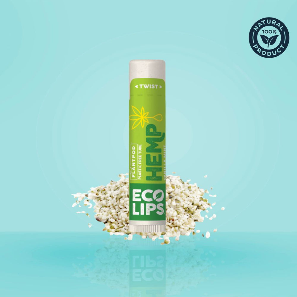 Hemp Vanilla Mint Plant Pod Organic Lip Balm