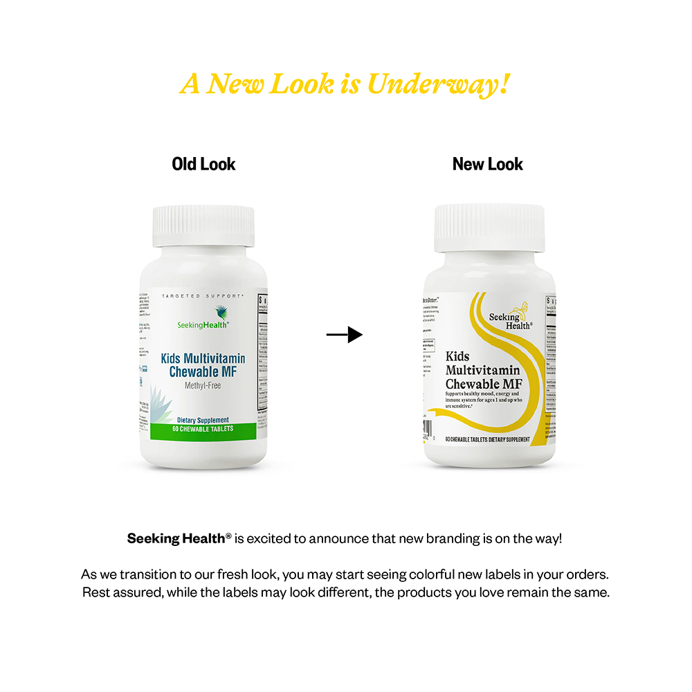 Kid's Multivitamin Chewable MF | 60 Tablets | Seeking Health Ireland