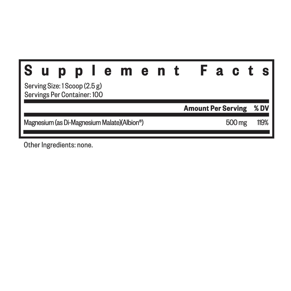 Buy Magnesium Malate Powder | 500mg | 250g | Seeking Health Ireland