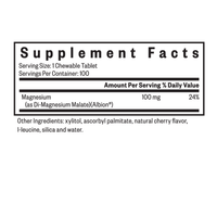 Buy Magnesium Malate Chewable | 100 Tablets | Seeking Health Ireland