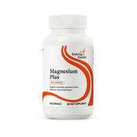 Magnesium Plus | With Vitamin B6 | 100 Capsules | Seeking Health