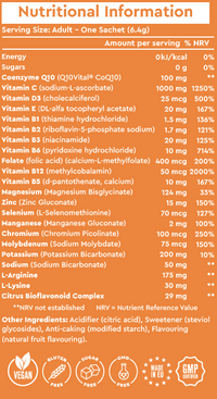 OPTIYOU | Multivitamin | Orange Flavour | 30 sachets | fast Ireland Shipping