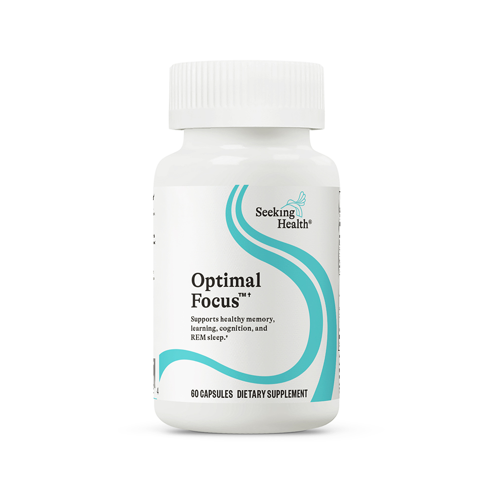 Optimal Focus 90 capsules | Seeking Health Ireland