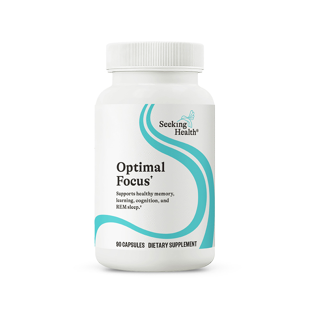 Optimal Focus 90 capsules | Seeking Health Ireland