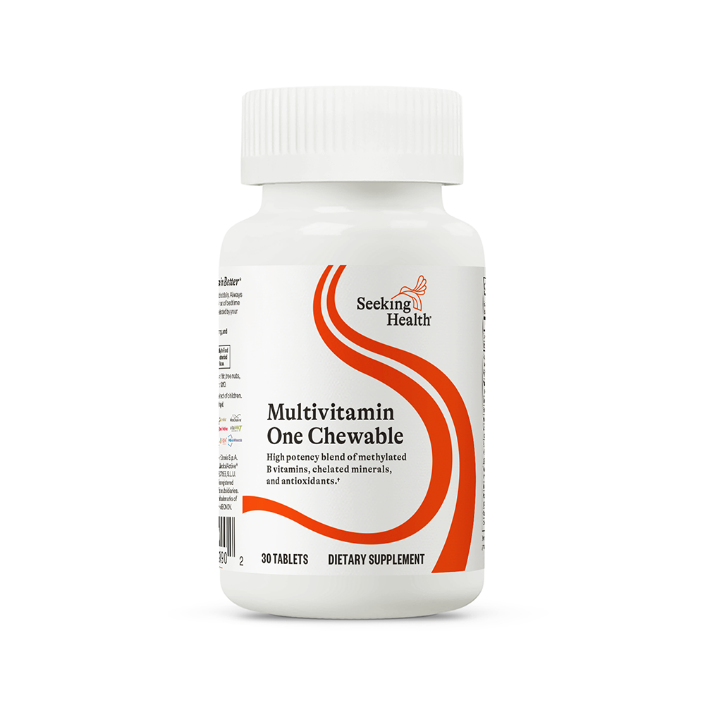 Multivitamin One Chewable | 30 Tablets | Seeking Health Ireland