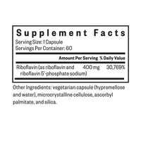 Buy Riboflavin | 60 Capsules | Seeking Health Ireland