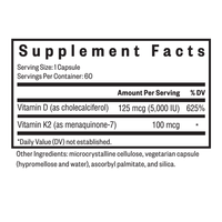 Buy Vitamin D3 + K2 | 60 Capsules | Seeking Health Ireland
