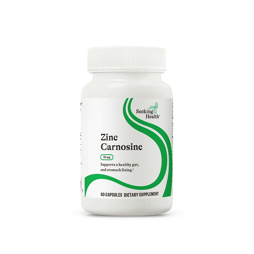 Zinc Carnosine | 60 Capsules | Seeking Health Ireland