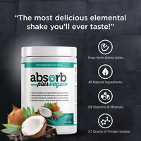 Absorb Plus Vegan - Unsweetened coco choc - IMIX nutrition Ireland 