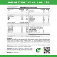 Absorb Plus Vegan - Unsweetened Vanilla Brulee - Imix Nutrition Ireland