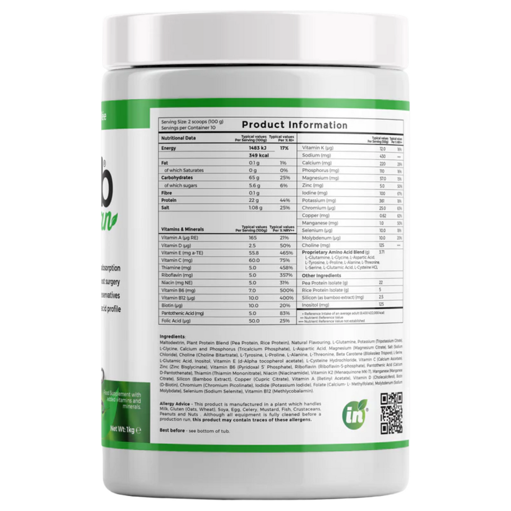 Absorb Plus Vegan - Unsweetened Vanilla Brulee - Imix Nutrition Ireland