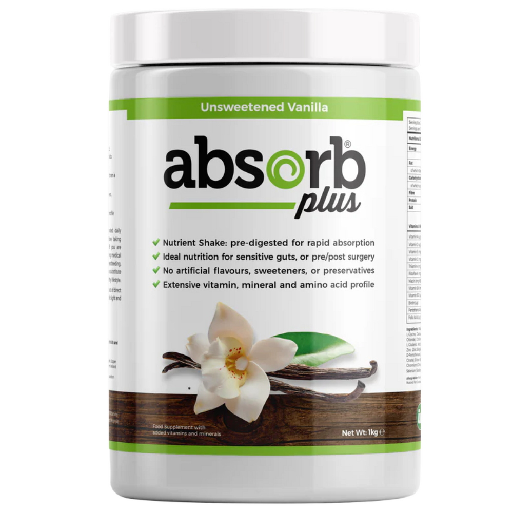 Absorb plus Elemental Powder - Unsweetened Vanilla kg - IMIX Nutrition Ireland