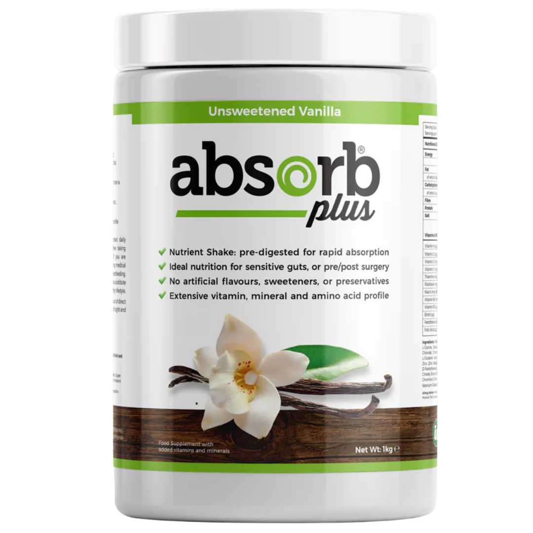 Absorb plus Elemental Powder - Unsweetened Vanilla kg - IMIX Nutrition Ireland