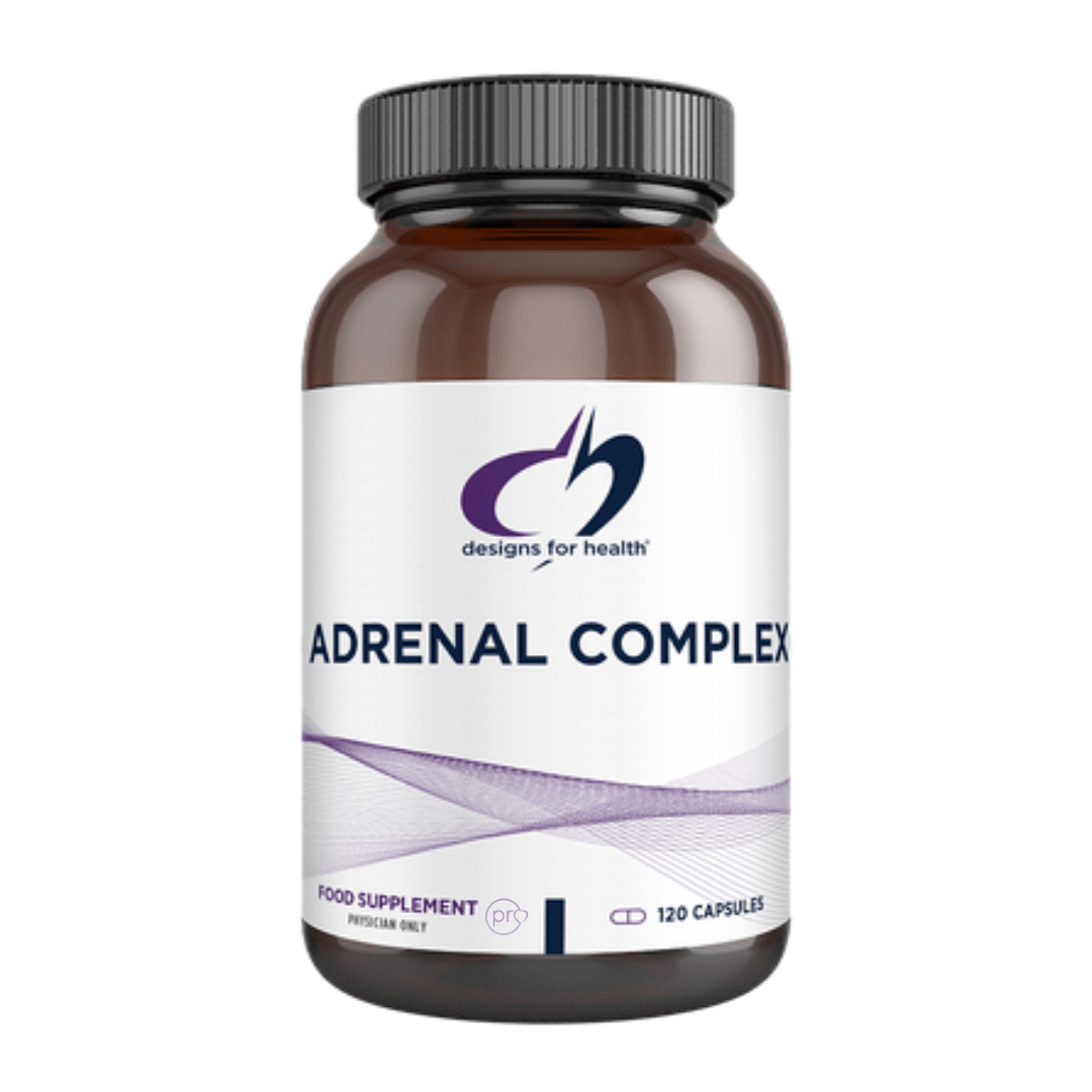 Adrenal Complex | 120 Capsules | Designs For Health Ireland 