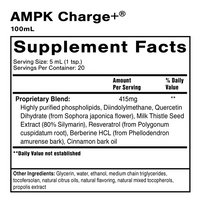 AMPK Charge + | 100ml | Quicksilver Scientific Ireland