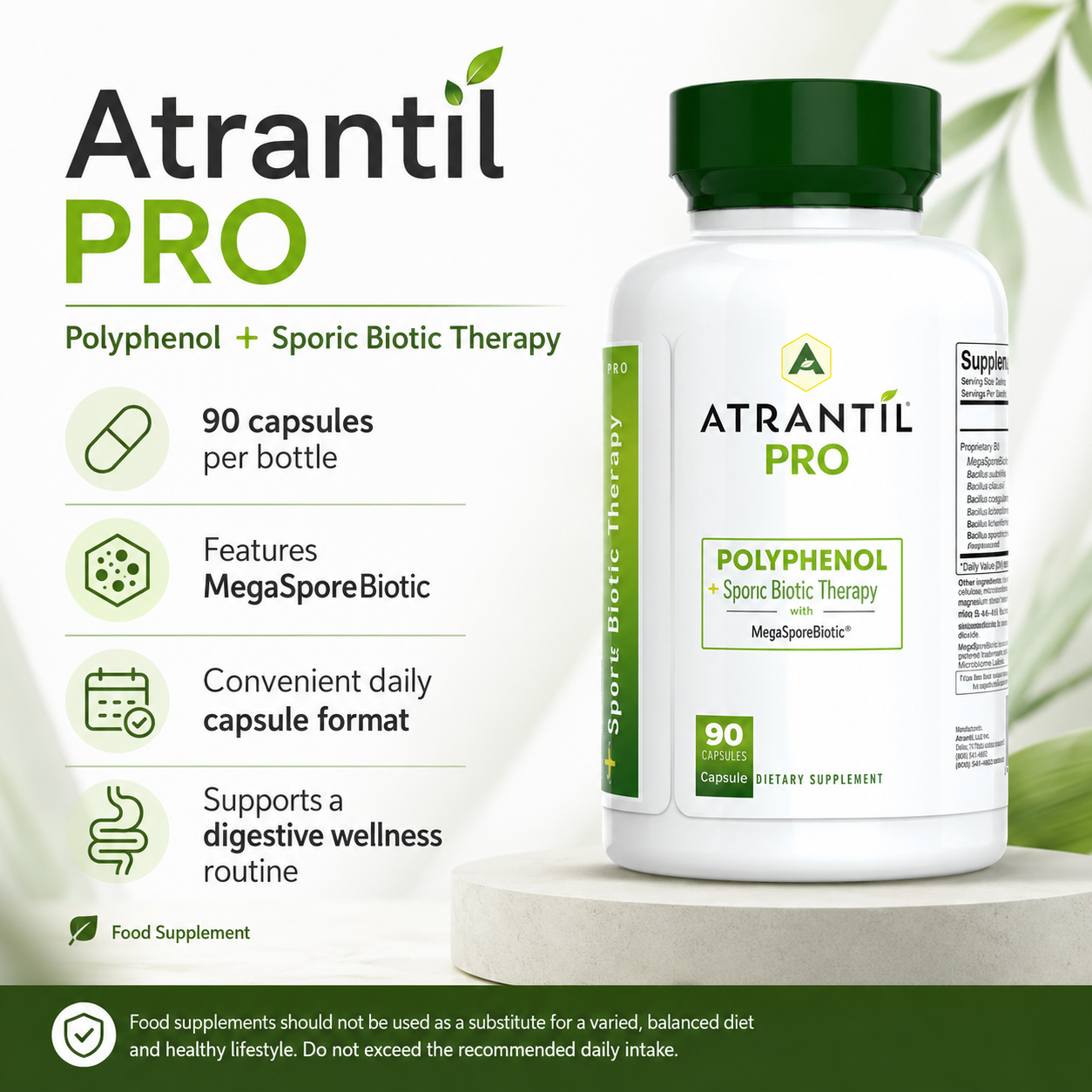 Atrantil Pro - KBS research - Sporebiotic Therapy - Ireland 