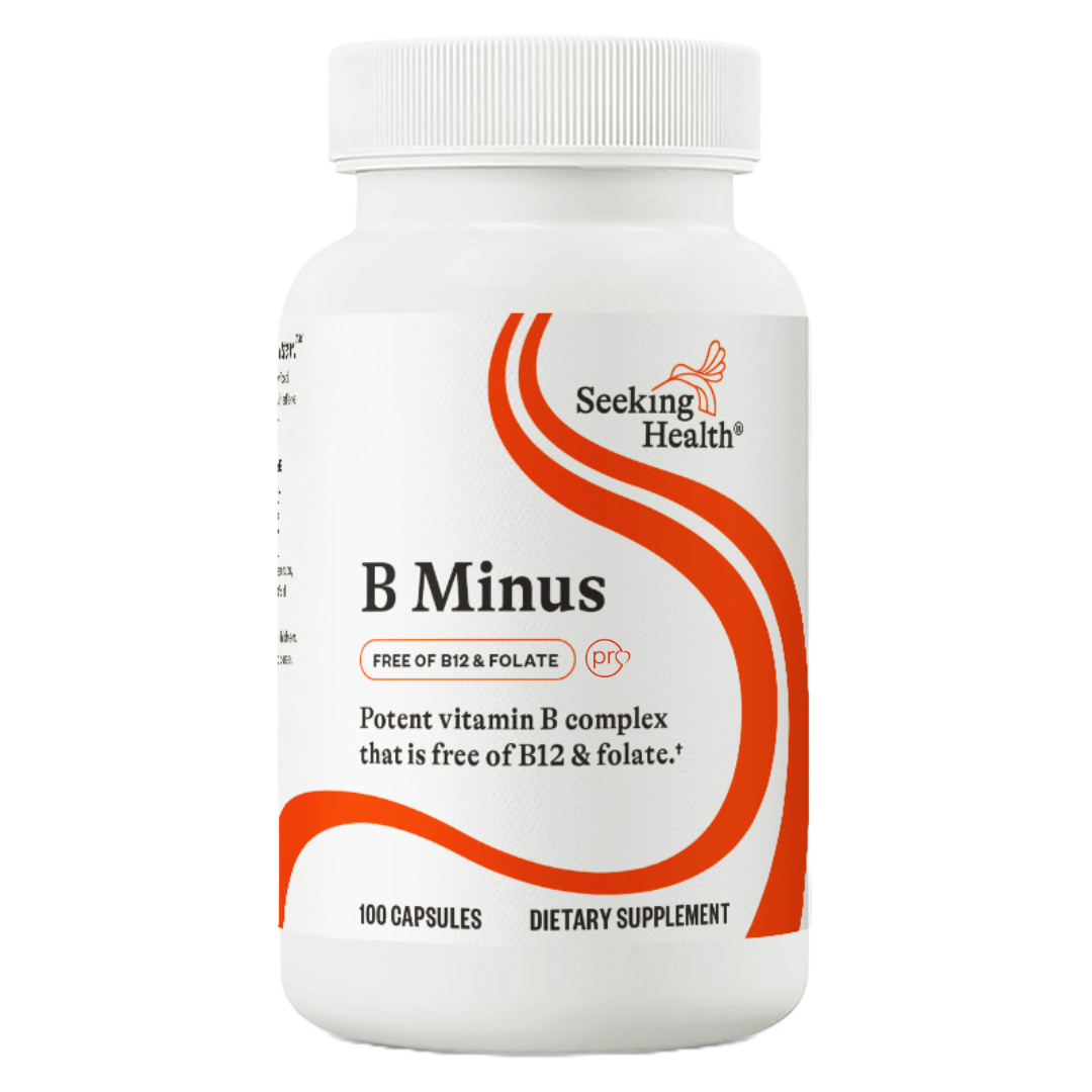 B Minus | 100 Capsules | Seeking Health Ireland 