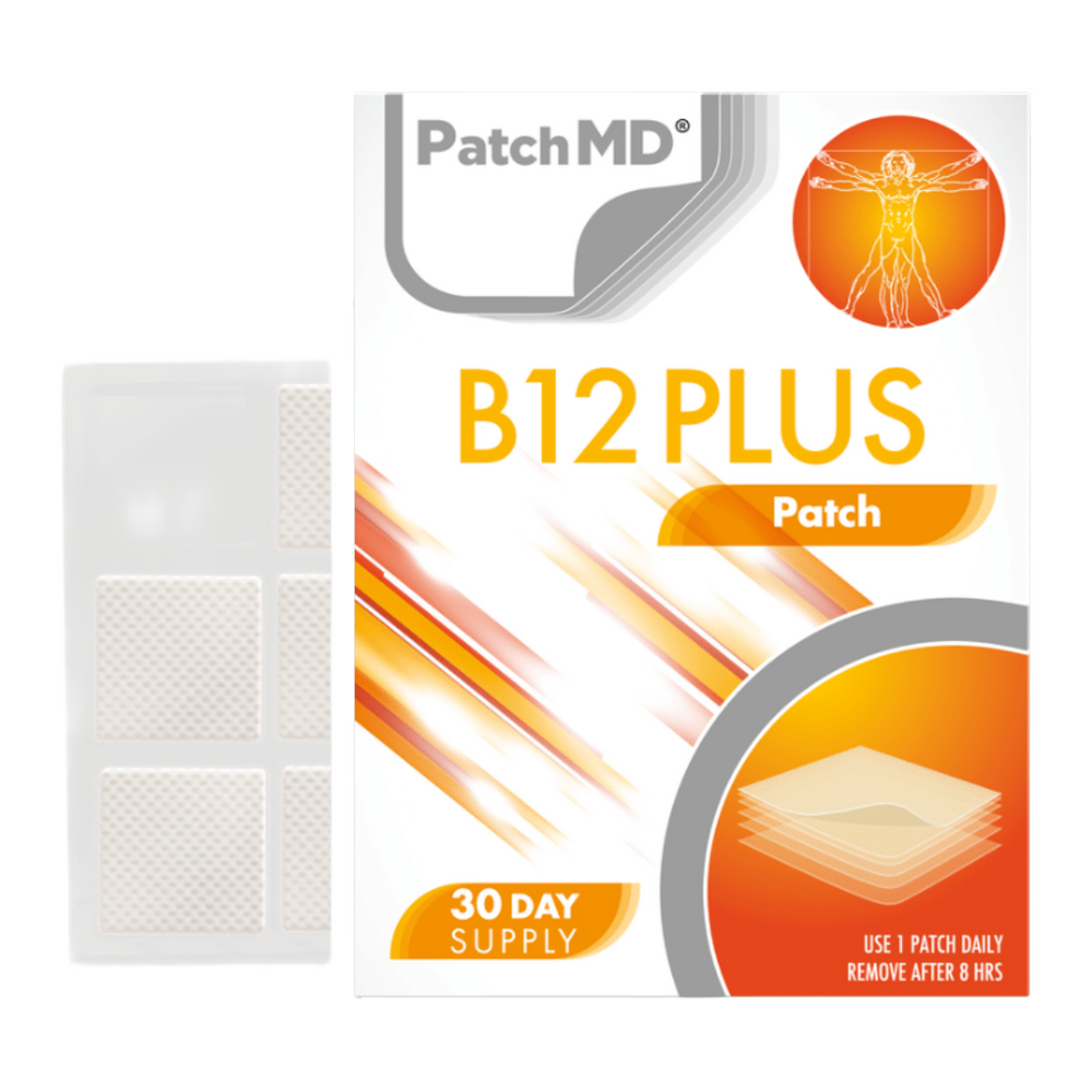 B12 Plus Topical Patch | 30  Patches from PatchMD Ireland