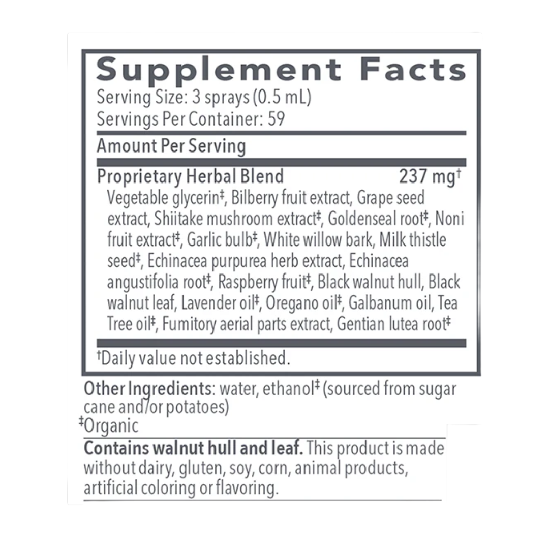 Biocidin TS - Botanical Throat Spray - Fast Ireland Shipping 