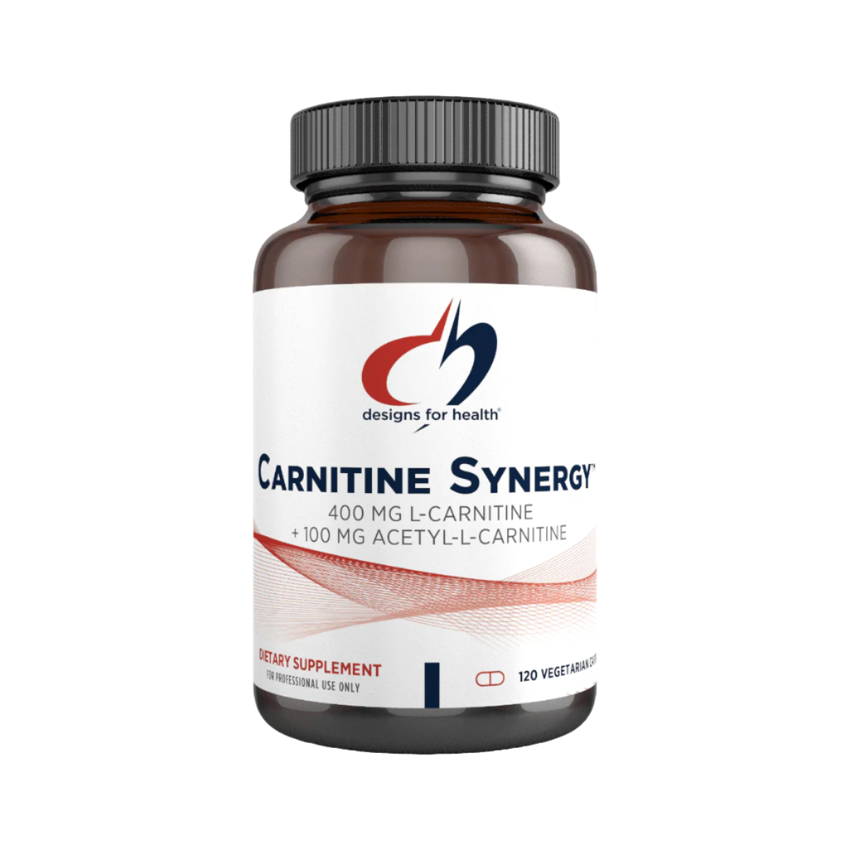 Carnitine Synergy | 120 Capsules | Designs For Health | Proactive Healthcare Ireland online