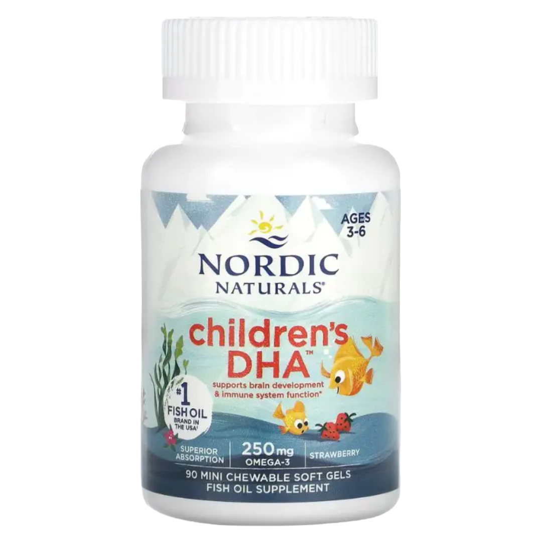 Buy Children's DHA - Omega 3 - Strawberry - 90 mini softgels UK online