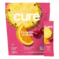 Cure Electrolyte Drink Mix - Tropical Punch (14ct)