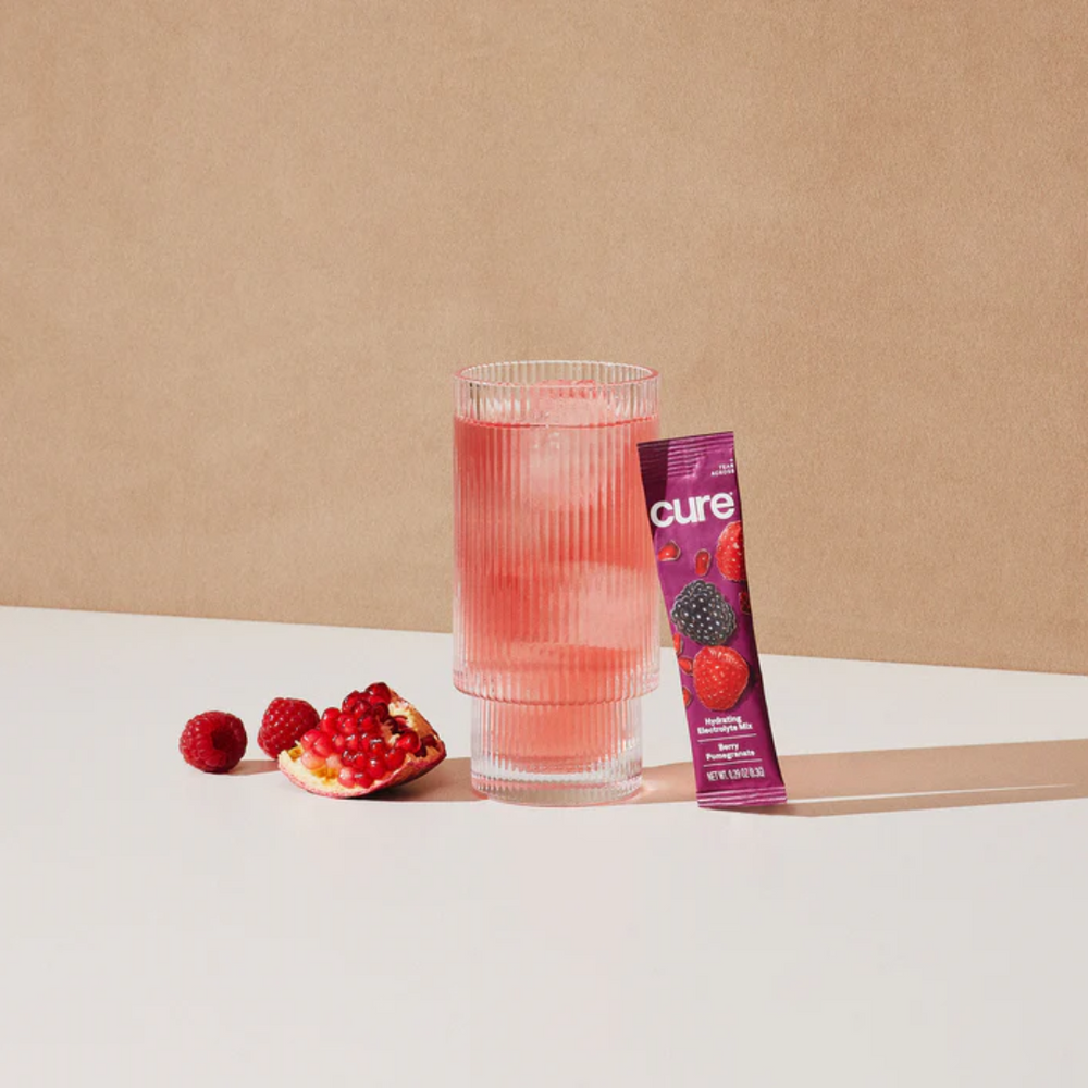 Cure HYdration Berry Pomegranate Electrolytes Ireland 