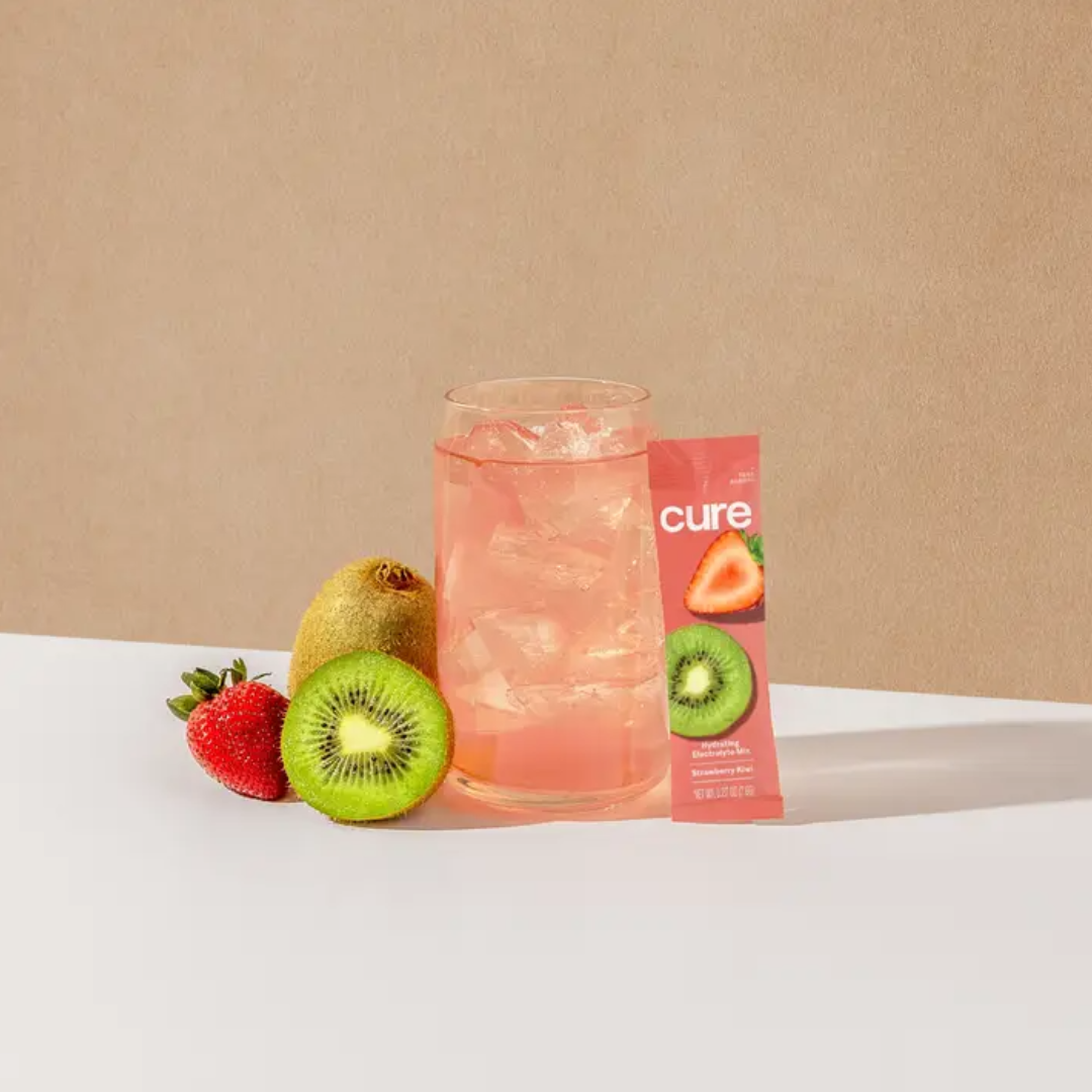 Cure Hydration Electrolytes | Strawberry Kiwi | 8 Sachets | Fast Ireland shipping