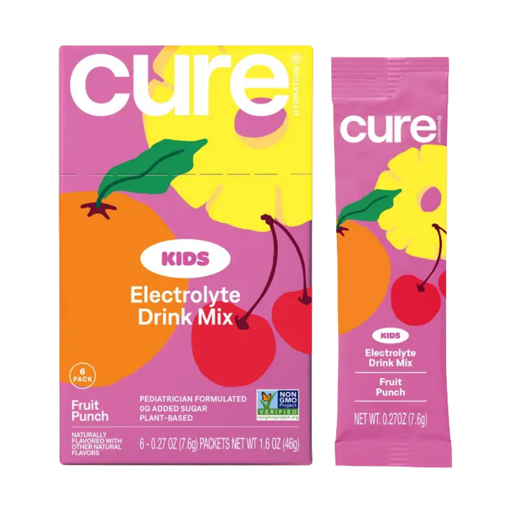 Cure Kids Electrolytes | Fruit Punch | 6 Sachet Pack | Ireland