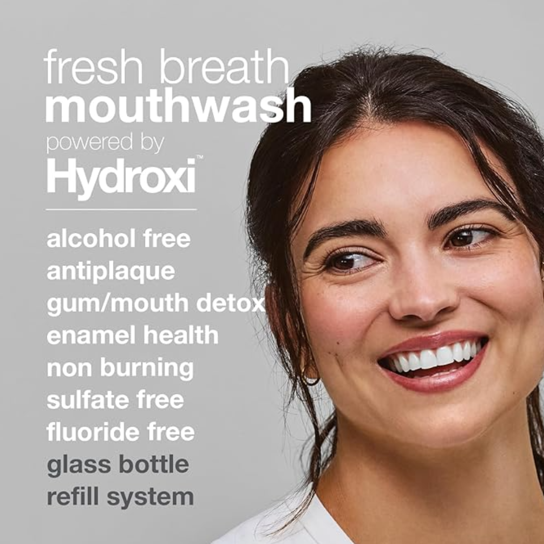 Davids Hydroxi™ Fresh Breath Mouthwash Concentrate refill  – Natural Fresh Mint - Proactive Healthcare Ireland