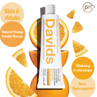 Buy Davids Hydroxi kids & adults | nano-hydroxyapatite premium toothpaste | orange vanilla
