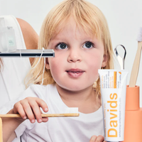 Buy Davids Hydroxi kids & adults | nano-hydroxyapatite premium toothpaste | orange vanilla