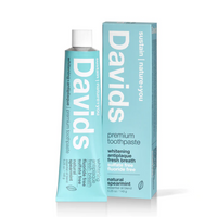 Davids Premium Toothpaste | Whitening + Antiplaque SPEARMINT
