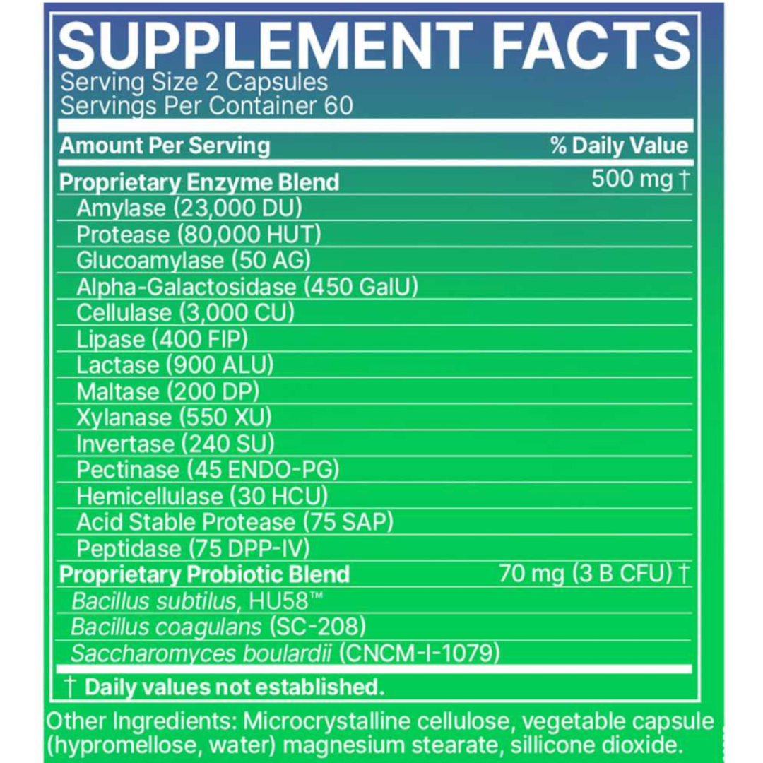 Microbiome Labs DigestMate 120 Capsules UK