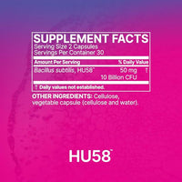 Buy HU58 - High Potency Bacillus Subtilis - 60 caps Microbiome Labs Ireland