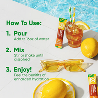 Buy IQMIX Iced Tea & Lemonade | 20 Electrolyte Hydration Sachets Ireland online