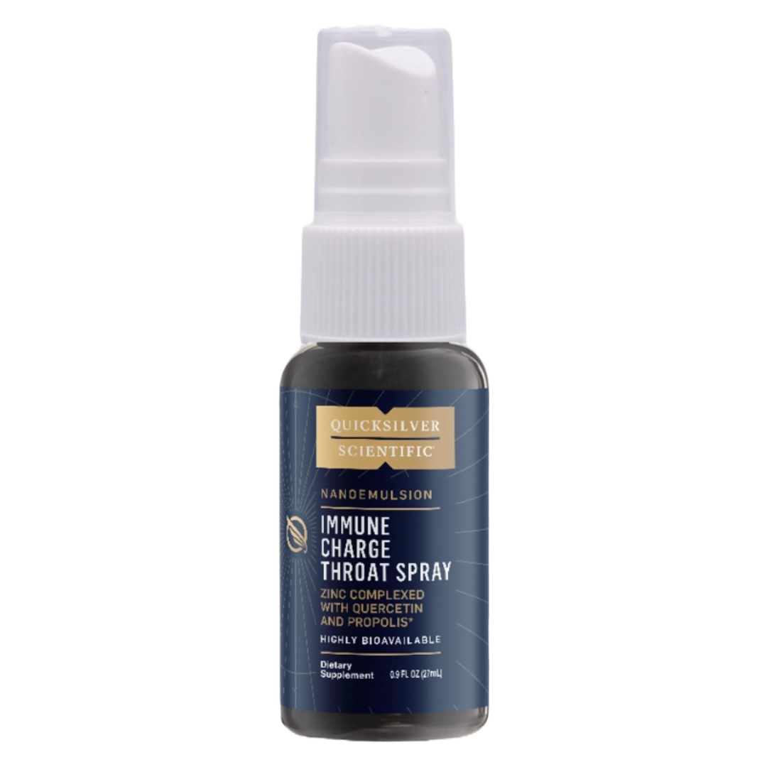 Buy Immune Charge+ Throat Spray 27ml | Quicksilver Scientific Ireland
