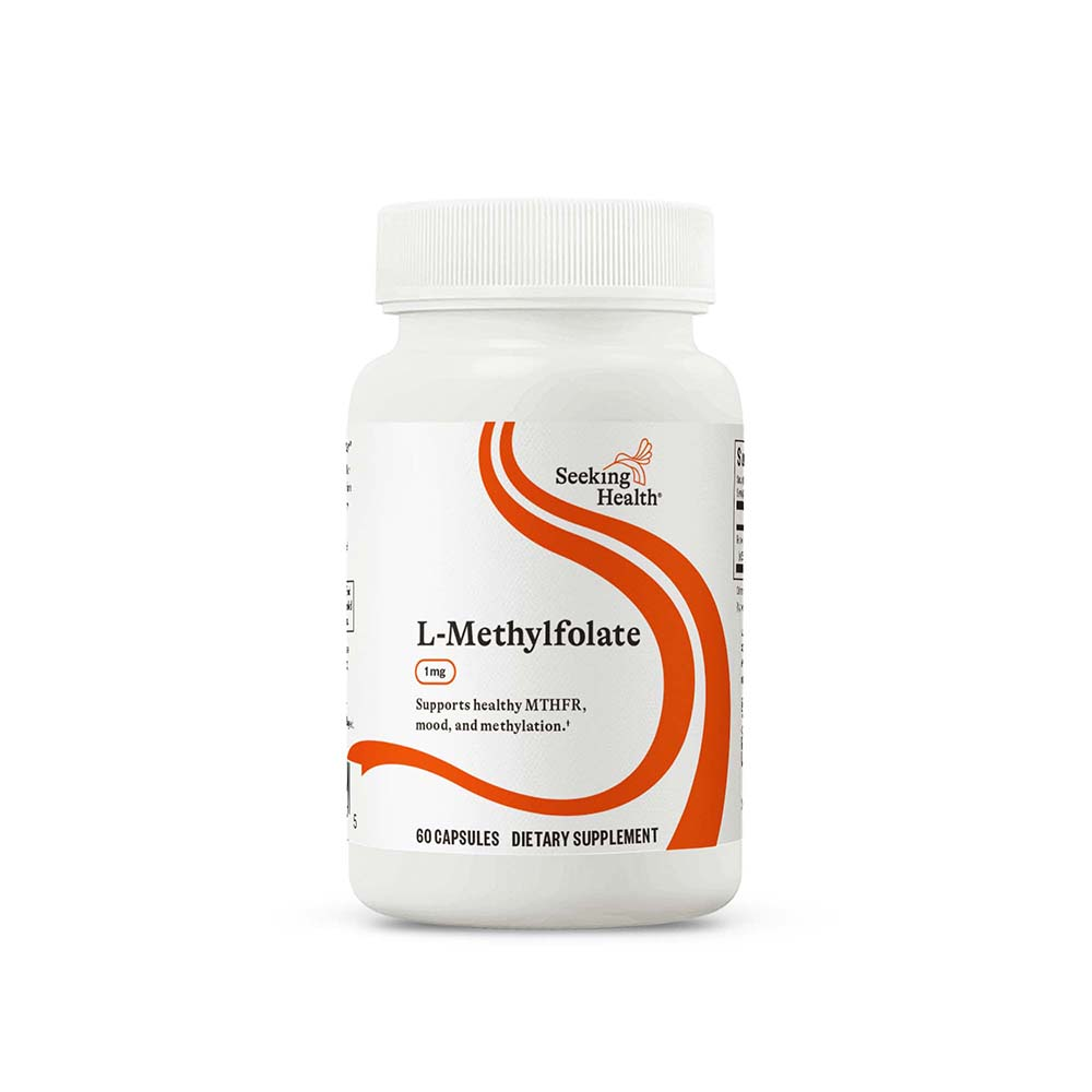 Buy L-Methylfolate 1mg | 60 Capsules | Seeking Health Ireland