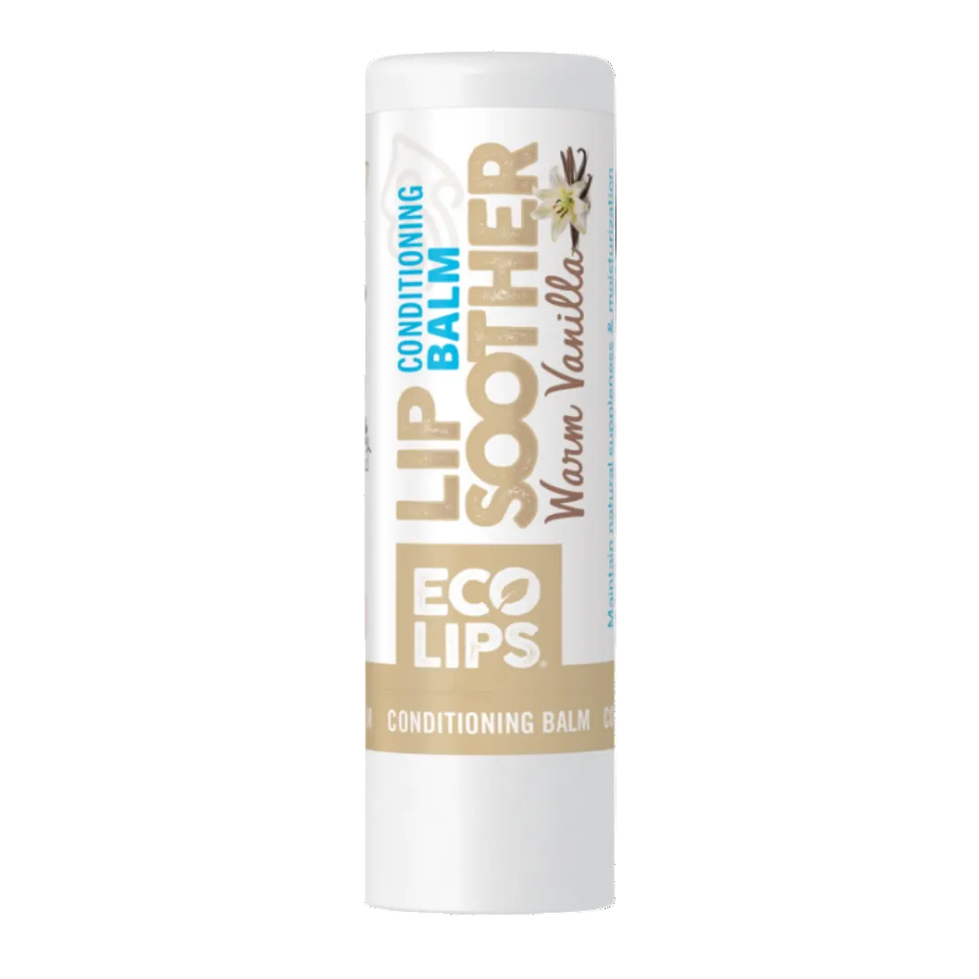 Eco Lips Lip Conditioning Balm in Soother Warm Vanilla scent
