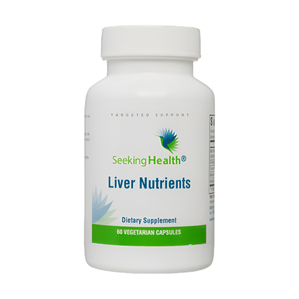 Buy Liver Nutrients | 60 Capsules | Seeking Health Ireland