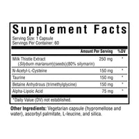 Buy Liver Nutrients | 60 Capsules | Seeking Health