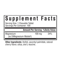 Buy Magnesium Malate Chewable | 100 Tablets | Seeking Health Ireland