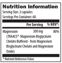 Buy Magnesium Glycinate Complex | 120 Capsule | Designs For Health Ireland online