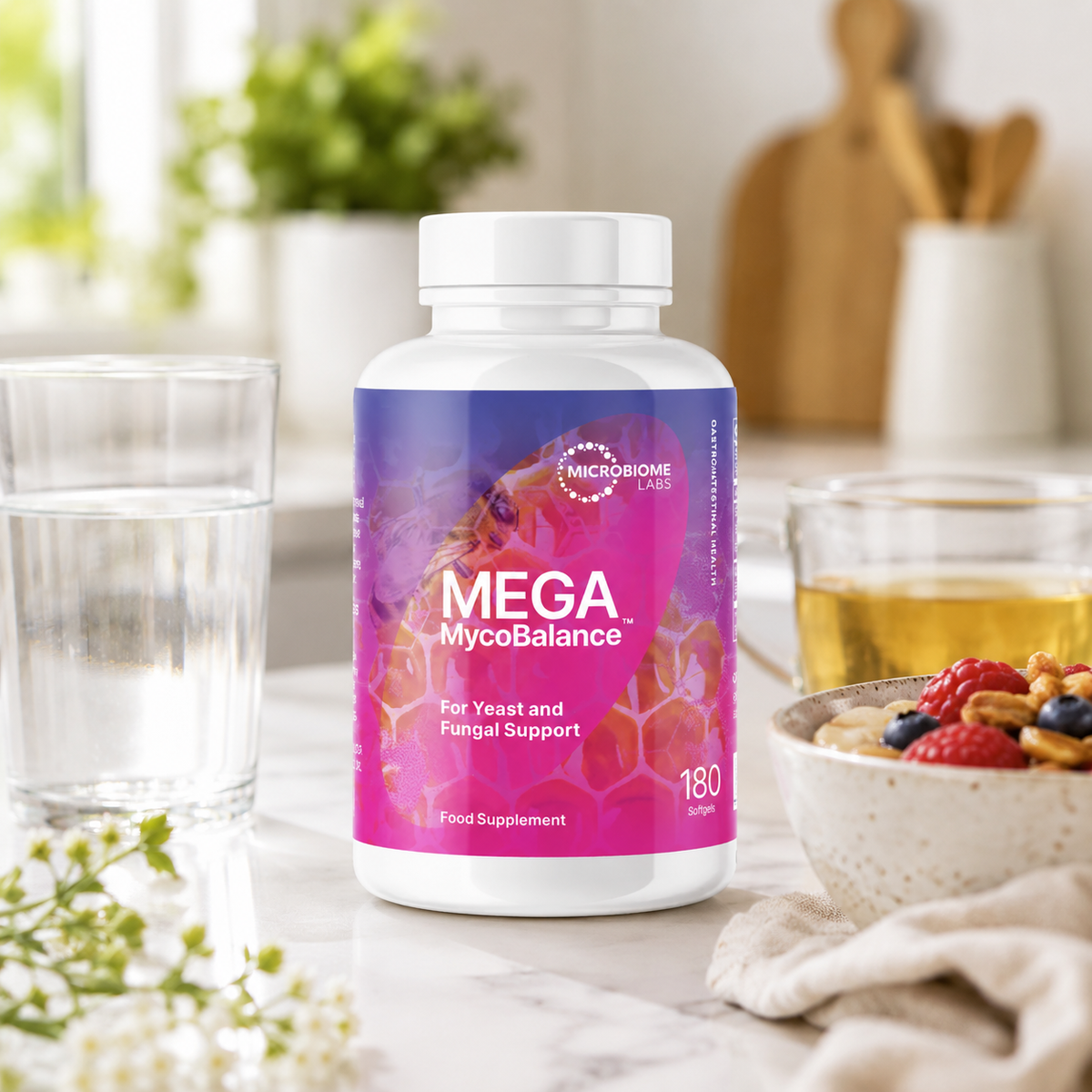 Buy MegaMycoBalance - Yeast Support - 180 Softgels - Microbiome Labs Ireland 