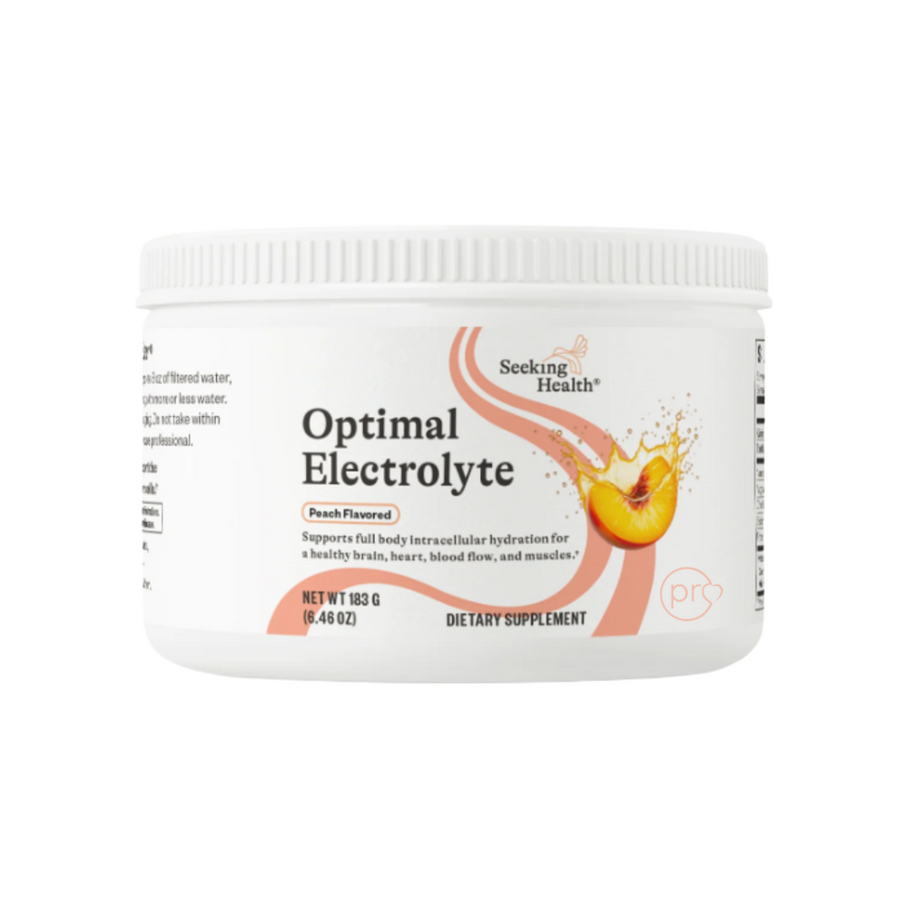 Optimal Electrolyte - Peach Flavour - 30 Servings - seeking health Ireland