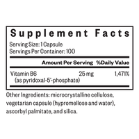 Buy P-5-P (Pyridoxal 5-Phosphate) - 100 Capsules | Seeking Health Ireland